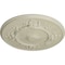 Ekena Millwork Flower Ceiling Medallion (Fits Canopies up to 3 7/8"), Hand-Painted Clear Yellow, 27"OD x 1 1/8"P CM27FLCYF - alternate 2